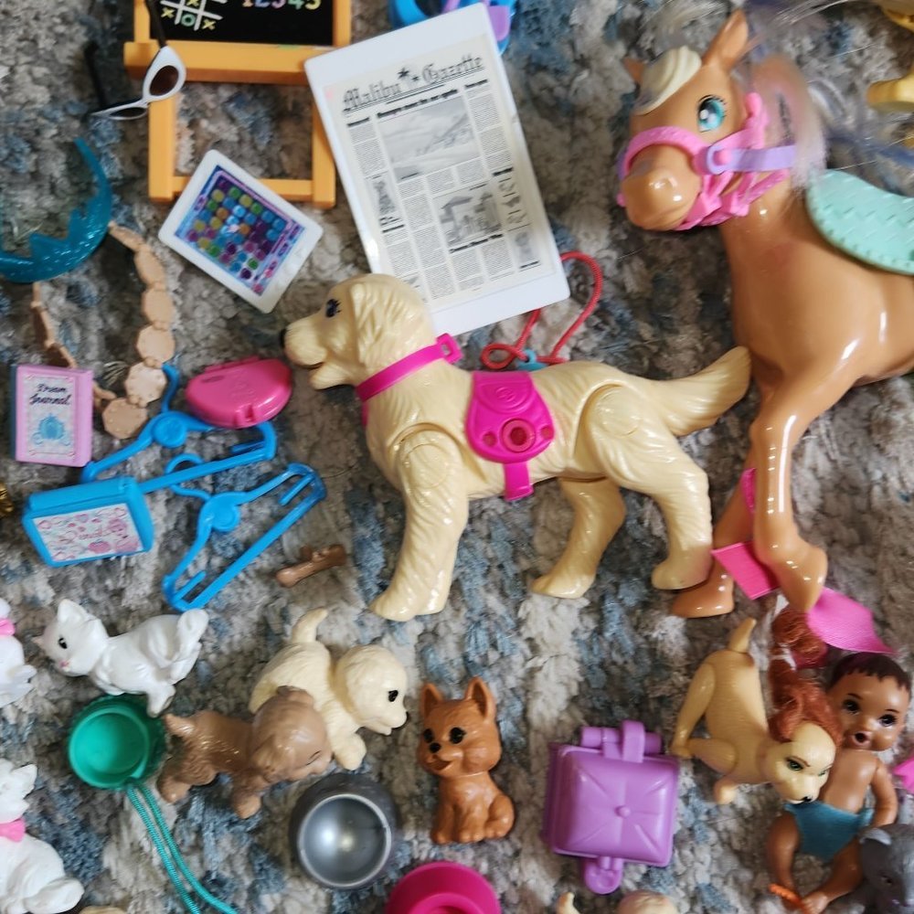Big Lot of Barbie Pets and Accessories || Surf Boards EUC - Picture 2 of 10